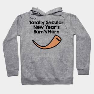 Totally Secular New Year's Ram's Horn Hoodie